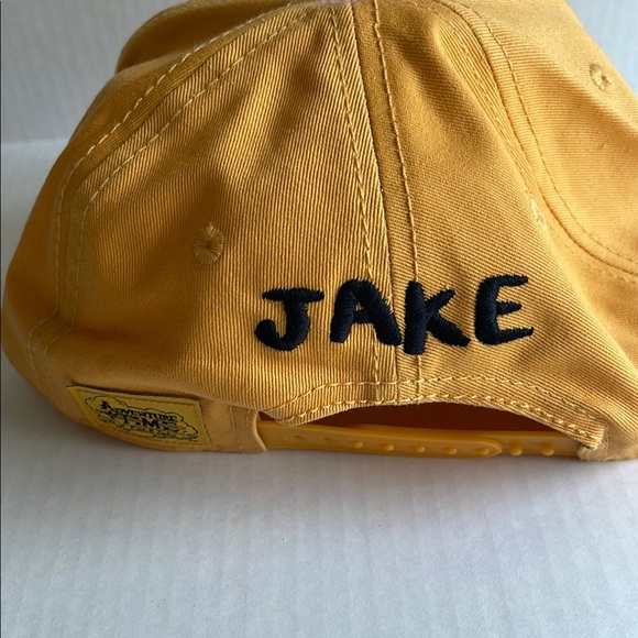 Adventure Time JAKE. Yellow and Black Cap. Fully adjustable snap back. - Picture 2 of 4